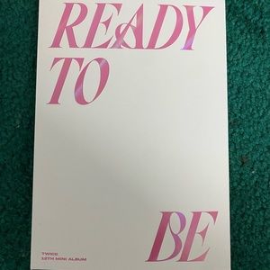 K-pop twice ready to be album